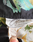 70s Caftan Vintage Mega Floral Jersey Alice of California VFG