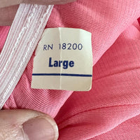 Vintage Half Slip 60s Rose Pink Nylon Jersey New Old Stock Lace Trim VFG Aria Lingerie