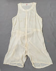 antique 1920s silk summer union suit
