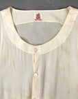 1910s 1920s Summer Antique Union Suit Vintage Singlet Silk Bullock & Jones VFG
