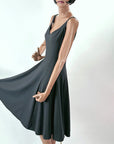 Vintage 90s Y2K Tank Dress Fit & Flare Large Betsey Johnson VFG