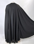 Edwardian Wool Cape Antique Unisex Coat 1900s Vintage Country Wear VFG