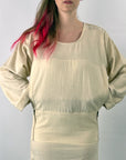 Vintage Designer Dress Castelbajac 80s Kangaroo Pouch Small Saks VFG