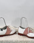 Pink & White Saddle Shoes 90s Vintage Dexter 50s Style VFG