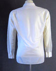 60s Men's Shirt Vintage Mesh Embroidered Dragon Saigon Vietnam Small to Medium VFG
