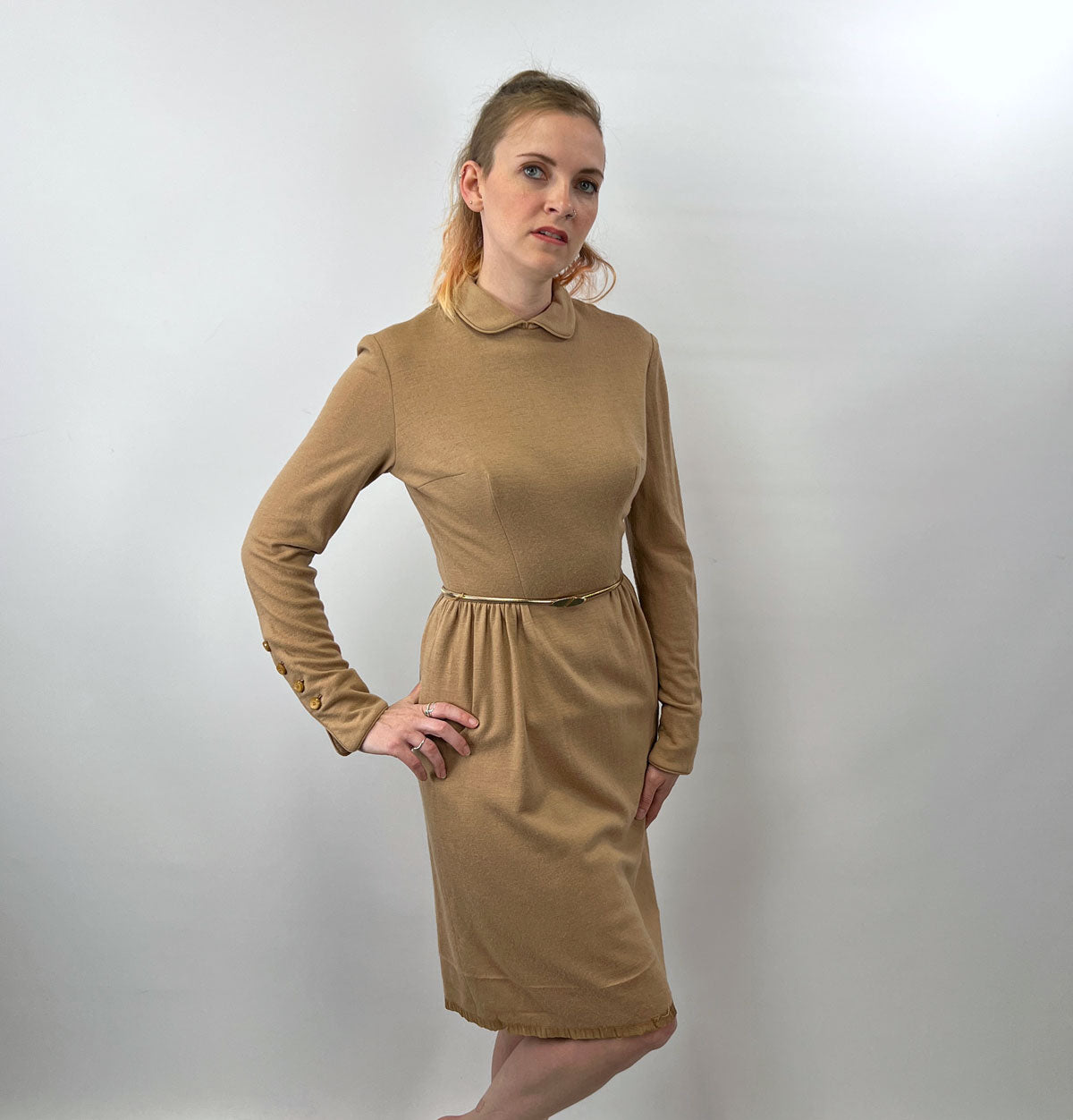 long sleeve off the shoulder knit dress Thats So Fetch | Aaliyah Off Shoulder Knit Mini Dress | Grey main image 1