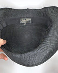 30s Vintage Brimmed Hat 20s Cloche Fine Straw 22 Jaunty Golden Glow VFG