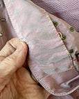 Strapless Net Full Skirt Lilac Prom Dress Shelf Bust Party Cupcake 50s Vintage Small VFG