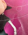 Strapless Net Full Skirt Lilac Prom Dress Shelf Bust Party Cupcake 50s Vintage Small VFG