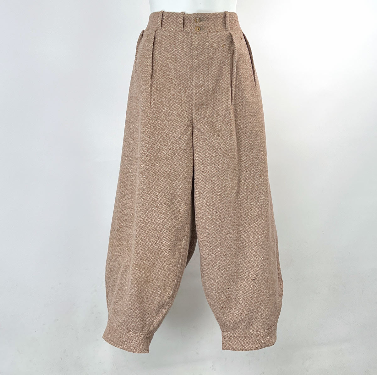 Vintage 20s Knickers Men's Short Pants Button Fly Tweed M/L Money Vintage 20s Knickers Men's Short Pants Button Fly Tweed M/L Money