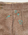Vintage 20s Knickers Men's Short Pants Button Fly Tweed M/L Money-Back Smith VFG