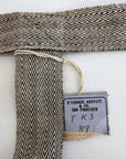 Antique Suede Concealed Money Belt Pouch Travel Wallet Vintage 20s O'Connor Moffat VFG