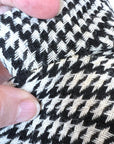 60s Vintage Mod Mini Jumpsuit Scooter Women's Houndstooth Wool Hot Pants M/L VFG Pant'her Plus College Town