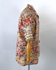 Vintage 50s Hawaiian Shirt Seahorse Novelty Print Men's XL Paradise Sportswear VFG