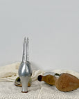 30s Strappy Heels Silver Vintage 20s T-strap Shoes Qualicraft VFG