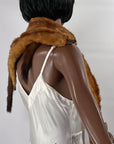 Vintage Red Marten Fur Stole 4 Pelts 30s 40s VFG