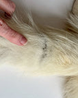 Vintage White Fox Fur Pelt Stole 20s 30s Hollywood Glam VFG