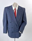30s Vintage Men's Double Breasted Suit Old Hollywood Large As-Is Yost Bros VFG