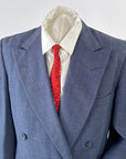 30s Vintage Men's Double Breasted Suit Old Hollywood Large As-Is Yost Bros VFG