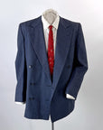 30s Vintage Men's Double Breasted Suit Old Hollywood Large As-Is Yost Bros VFG