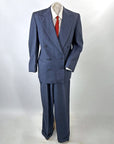 30s Vintage Men's Double Breasted Suit Old Hollywood Large As-Is Yost Bros VFG