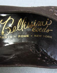 1950s vintage stilettos Bellissimi Coeds logo insole