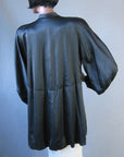 back of vintage 40s swing back womens jacket