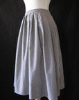 Women's Vintage 50s Skirt Suit Outfit Jacket Rockabilly Gingham Cotton Small VFG