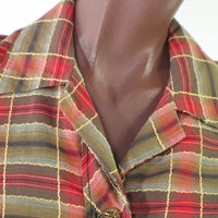 collar of shirt waist dress