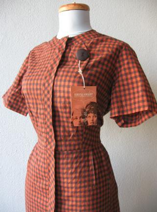 vintage 1960s dress new old stock with Simpli-Smart hang tag