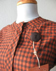 detail, vintage 50s dress Simpli-Smart label NOS