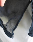 close up of flaw, antique Edwardian chiffon embellished top