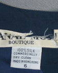 80s designer dress label, Hanae Mori