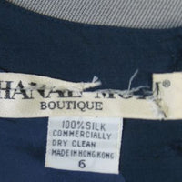 80s designer dress label, Hanae Mori
