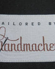 Chanel inspired jacklet label, Tailored by Handmacher