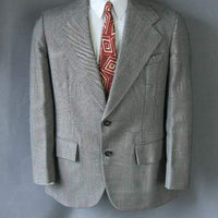 1960s 1970s men's designer suit coat