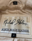 leather jacket label Michael Hoban, North Beach Leather