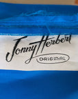 50s blue taffeta dress label, Jonny Herbert Original