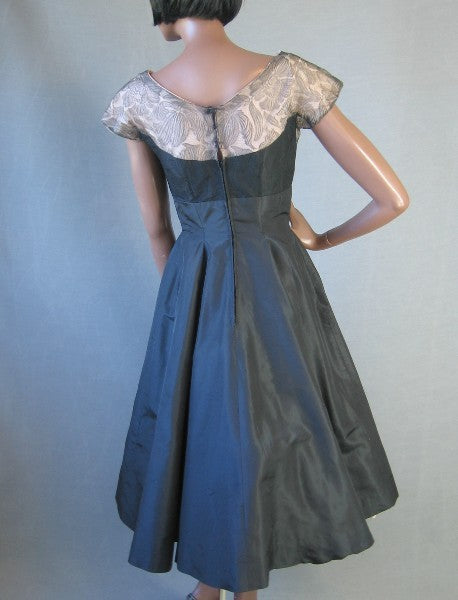 green emerald velvet dress Vintage 1950s Prom Dress Strapless Red Tulle Ball Gown Sz M