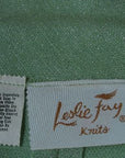 1970s dress and jacket label, Leslie Fay Knits