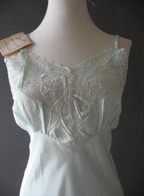 bodice, never worn 50s 60s  nylon slip