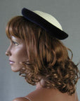 1950s vintage doll hat side view