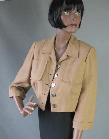 1950s vintage cropped womens jacket