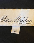 80s jumpsuit label Miss Ashlee California