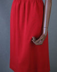 view of skirt, Nipon suit with jacket