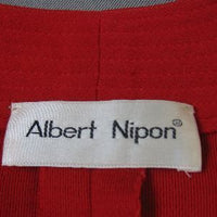 70s 80s skirt and jacket set, Albert Nipon label