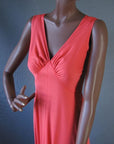 bodice, 1970s maxi dress 30s style