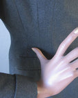vintage 50s suit jacket arrow detail