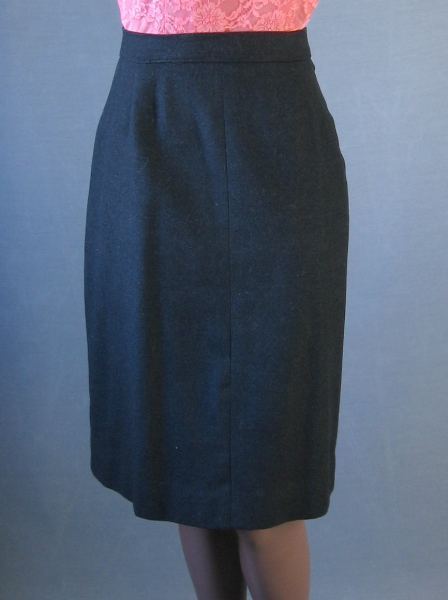 1950s vintage straight skirt, part of suit