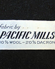 50s Vintage Women's Suit Set Jacket Skirt Nip Waist Fit & Flare Medium VFG Pacific Mills Charcoal Gray